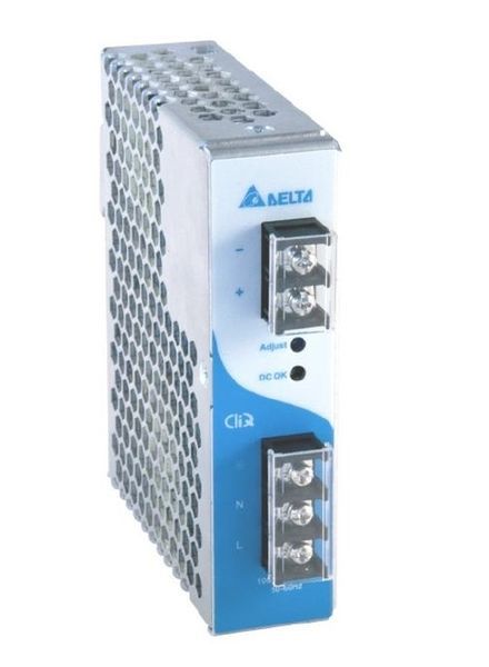 Delta spínaný zdroj CliQ; 12V, 60W, 5A, 1fáze, hliníkový